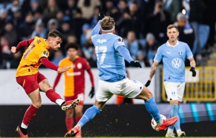 Malmö anota en el descuento y empata ante el Galatasaray