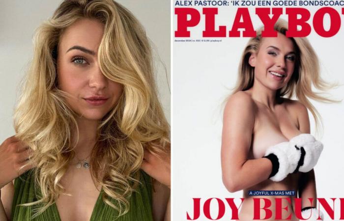 Una glamorosa patinadora de velocidad hace que los lectores de Playboy se derrumben cuando el jefe dice “algo como esto nunca ha sucedido”