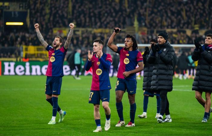 El Barcelona se esfuerza ante el Dortmund para seguir dominando la Liga de Campeones