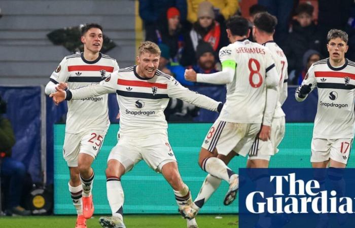 El doblete de Højlund sella la remontada del Manchester United sobre el Viktoria Plzen | liga europea