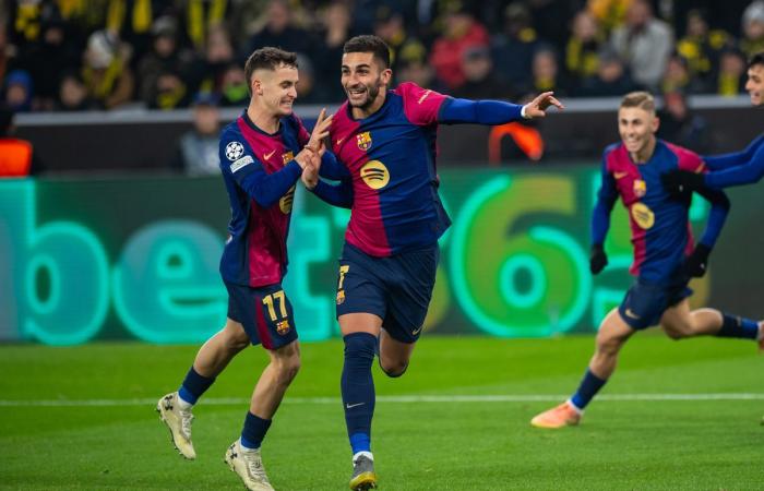 El Barcelona se esfuerza ante el Dortmund para seguir dominando la Liga de Campeones