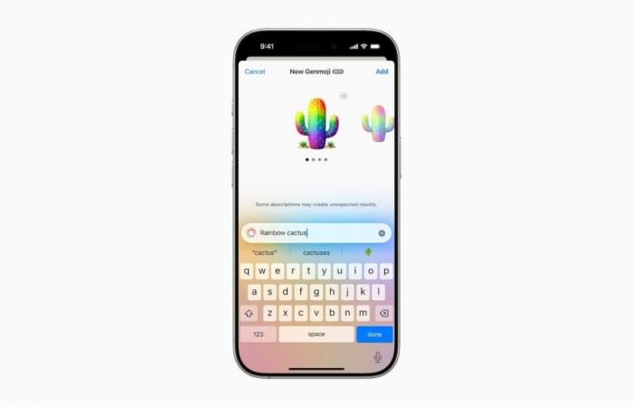 Apple lanza la nueva función ‘Genmoji’ impulsada por IA