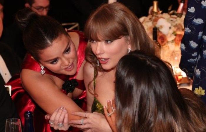 Así reaccionó Taylor Swift al compromiso de Selena Gomez