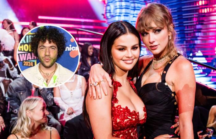 Taylor Swift celebra el compromiso de Selena Gomez con Benny Blanco