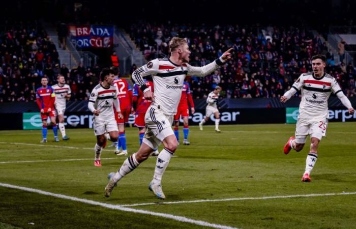 Mientras el Man United sigue tambaleándose, Højlund le da esperanza a Amorim