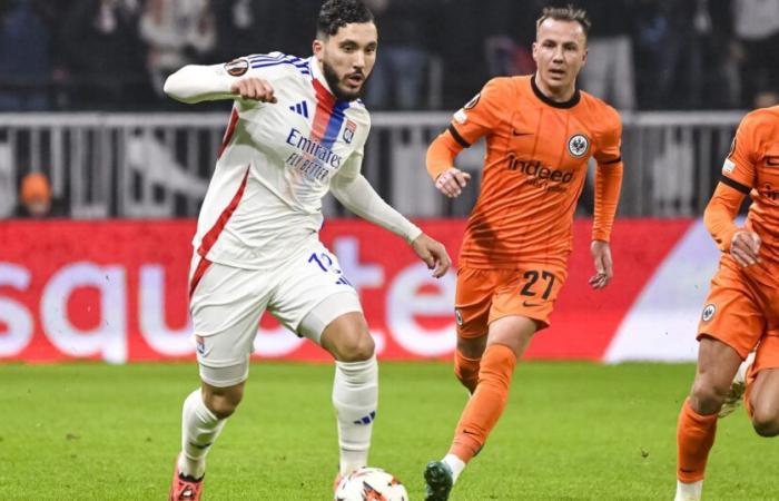 Europa League: deslumbrante y siempre justo, Rayan Cherki (nuevamente) guió al Lyon a la victoria contra el Frankfurt