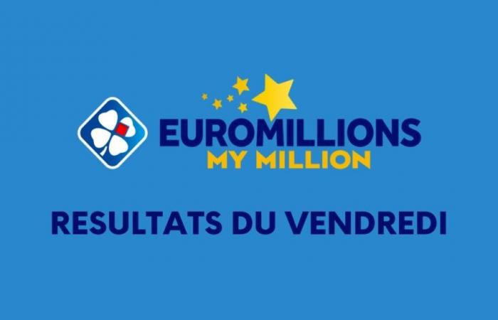 Aquí están los resultados del sorteo FDJ Euromillones del viernes 13 de diciembre de 2024