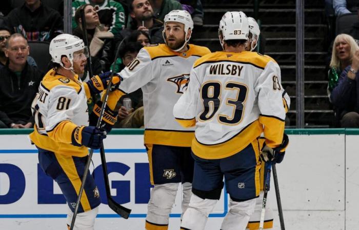 O’Reilly suma 3 puntos y lleva a Predators a superar a Stars