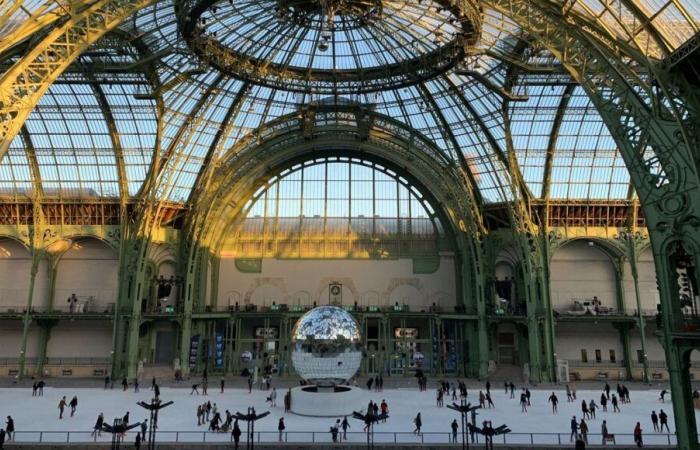 ¡La pista de hielo cubierta más grande del mundo abre mañana en el Grand Palais!