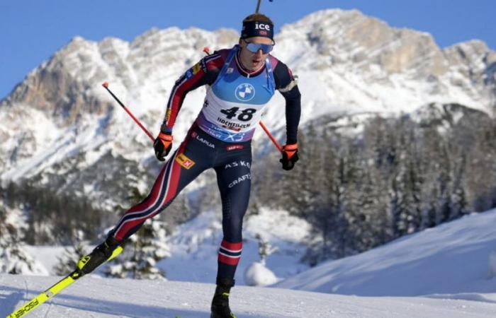 Biatlón. Johannes Boe desbloquea su contra en el sprint de Hochfilzen, Fabien Claude 3º