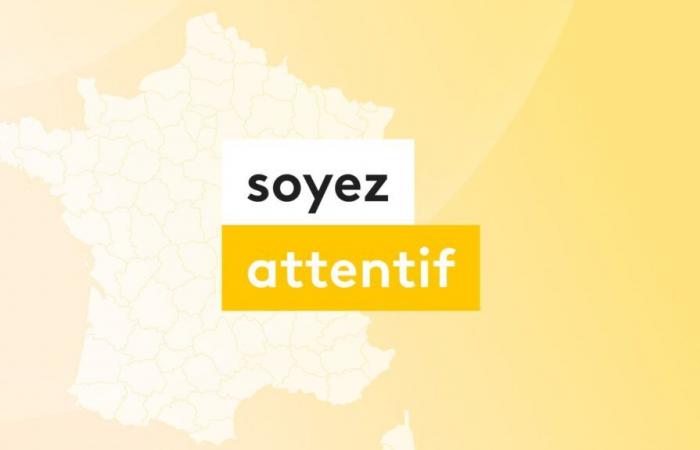 Alertas amarillas en 7 departamentos este viernes 13 de diciembre