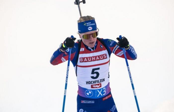 Copa del Mundo. Hochfilzen: Sophie Chauveau cerca de la hazaña, Franziska Preuss gana el sprint