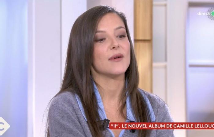 “Fue excepcional”: Camille Lellouche muy conmovida por la mención de la muerte de un ser querido en el set de C à Vous (VIDEO)