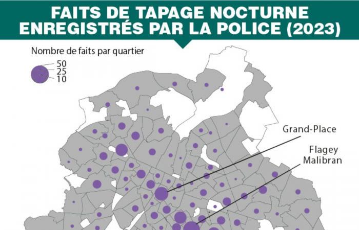 Aquí están los barrios más peligrosos de Bruselas y las zonas con más tráfico de drogas