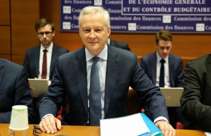 Frente a los diputados, Bruno Le Maire alza la voz