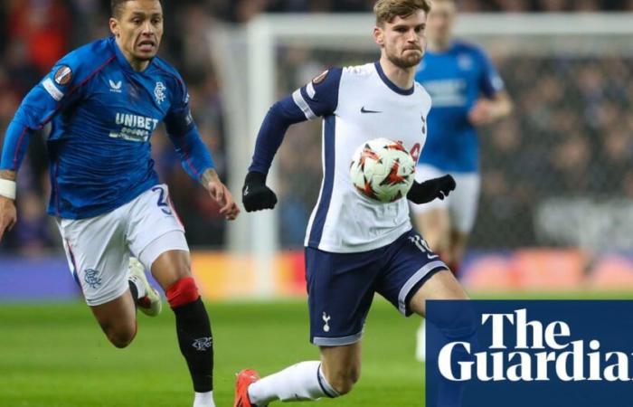 Postecoglou afirma que la actuación de Werner en la primera mitad para los Spurs es “no aceptable” | Tottenham Hotspur