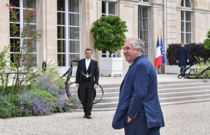 François Bayrou recibido en el Elíseo