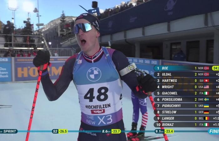 Sprint – Hochfilzen – “Estaba un poco harto”: Fabien Claude, el final de una larga frustración