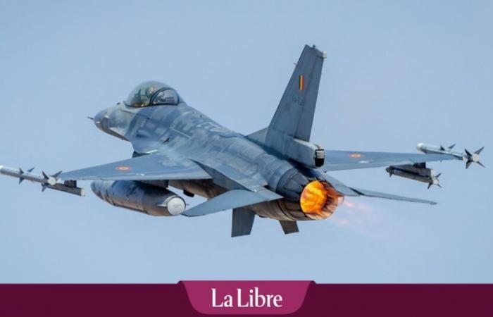 Guerra en Ucrania: he aquí por qué los F-16 belgas prometidos a Ucrania no se entregarán antes de fin de año