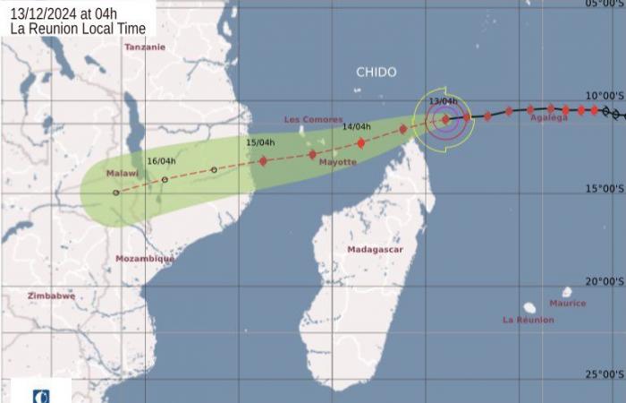 Comienza la temporada de ciclones en el Océano Índico 13/12/2024