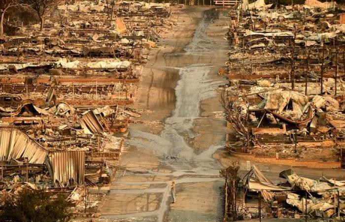 La cruz que domina Malibú ofrece esperanza a Pepperdine después de sobrevivir al incendio Franklin