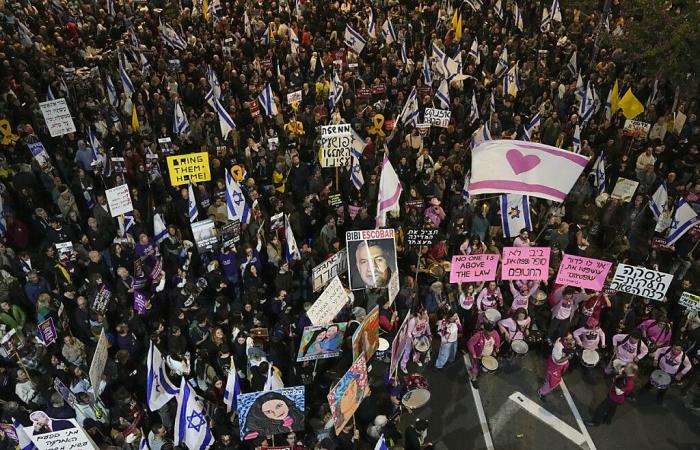 Israel: manifestación por la liberación de rehenes en Gaza