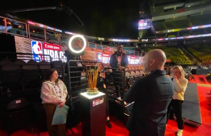 Visitante del próximo evento deportivo de Las Vegas: la Copa NBA se apodera del T-Mobile Arena para los juegos del sábado y martes