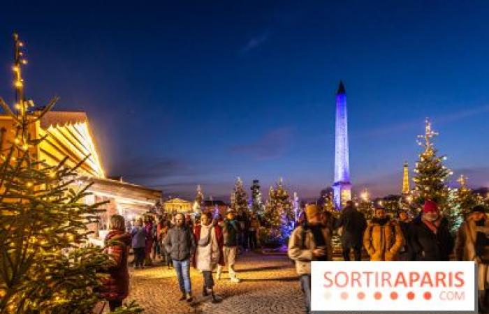 El Mercado de Navidad de la Place de la Concorde, el mercado mágico frente a los Campos Elíseos de París