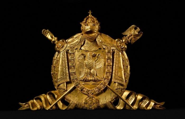 Vendida en Fontainebleau, la pieza de la coronación de Napoleón I en Notre-Dame de París ha abandonado Francia