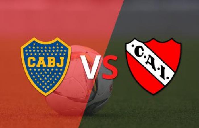 Arranca el partido entre Boca Juniors vs Independiente | Liga Argentina