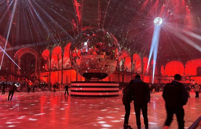 Grand Palais des Glaces 2024: pista de hielo gigante bajo la nave del Grand Palais, inicio