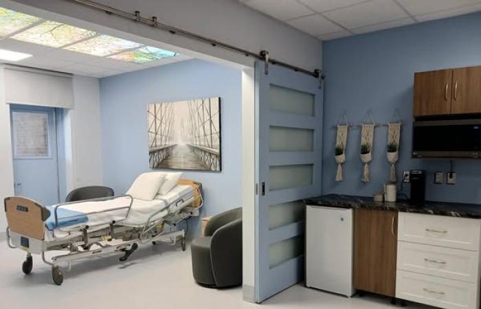 El hospital Chicoutimi inaugura su espacio dedicado a la asistencia médica al moribundo