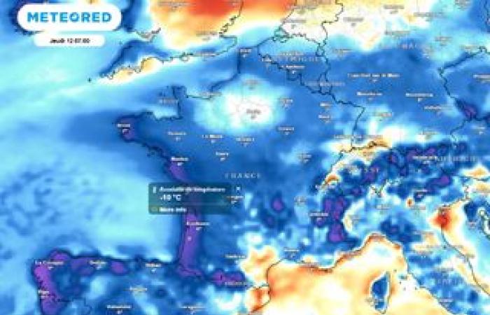 ¡El programa meteorológico en Francia hasta mediados de enero de 2025!