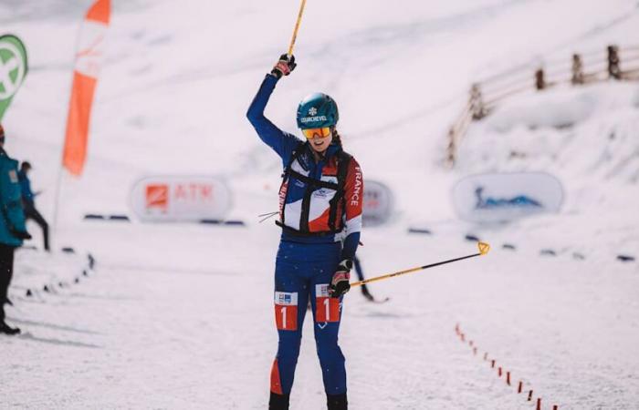 Copa del Mundo de esquí de montaña 2024/25 en Courchevel: Emily Harrop gana el primer sprint de la temporada, Anselmet y Ravinel terceros