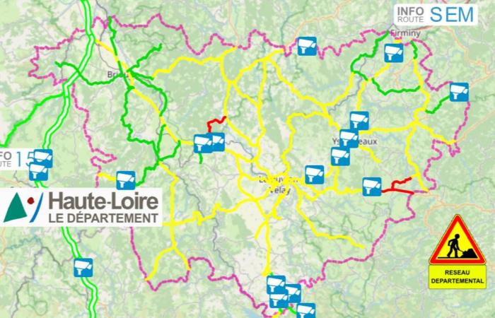 ¿Cuáles son las condiciones del tráfico en Alto Loira este sábado por la mañana?