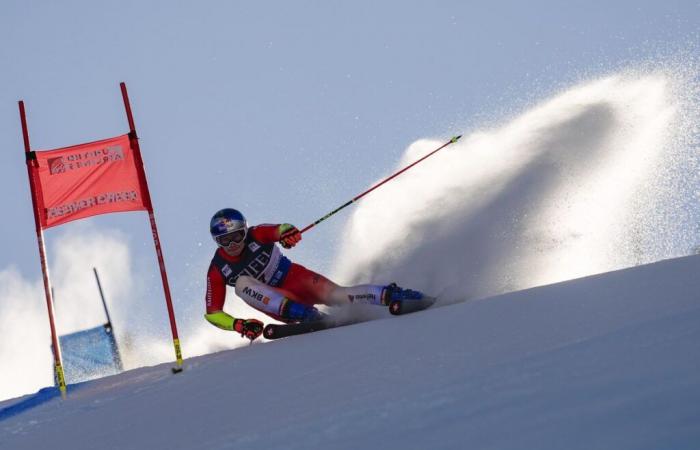 Esquí alpino: Odermatt toma la delantera del gigante de Val d’Isère