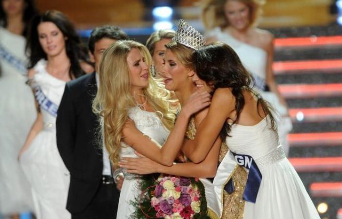 Jean-Pierre Foucault, Kev Adams, Patrick Bruel, Camille Cerf: en diciembre de 2014, se celebró en Orleans la elección de Miss Francia