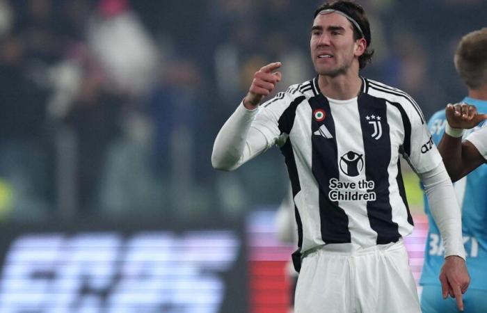 Vlahovic discute con el delantero de la Juventus: esto es lo que pasó