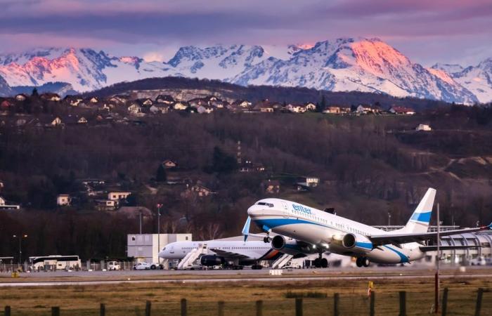 Los vecinos de un aeropuerto de Saboya se unen contra la contaminación del aire