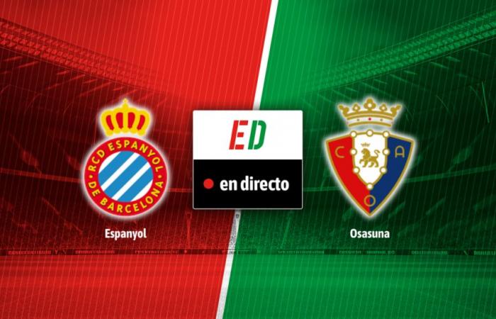 Espanyol – Osasuna, en directo el partido de LaLiga EA Sports en vivo online