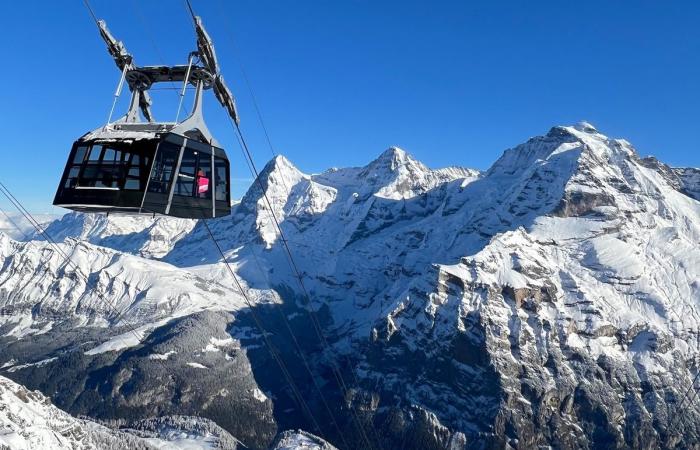 Schilthornbahn: el nuevo teleférico llega ahora a Mürren