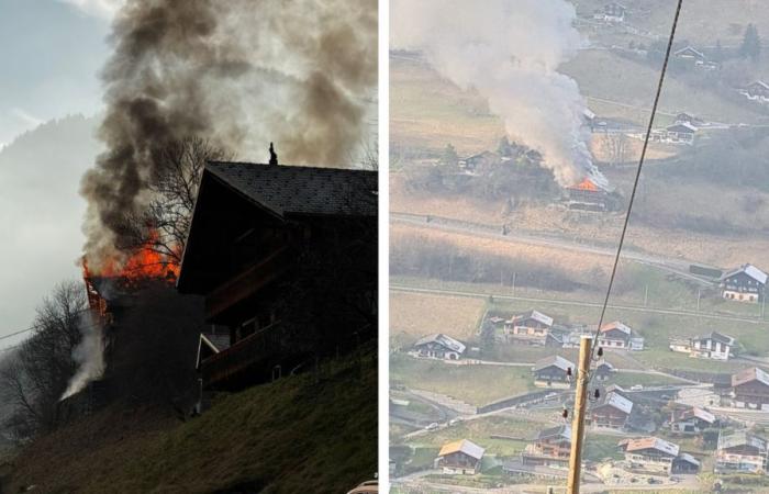 Radio Chablais – Incendio en Troistorrents: la carretera del valle cerrada hasta esta tarde, no hay víctimas que reportar