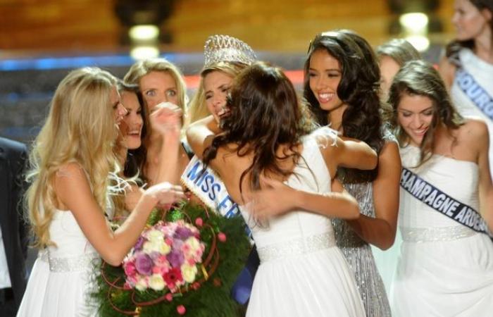 Jean-Pierre Foucault, Kev Adams, Patrick Bruel, Camille Cerf: en diciembre de 2014, se celebró en Orleans la elección de Miss Francia