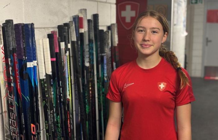 La selección femenina suiza sub-16 en concentración en Porrentruy