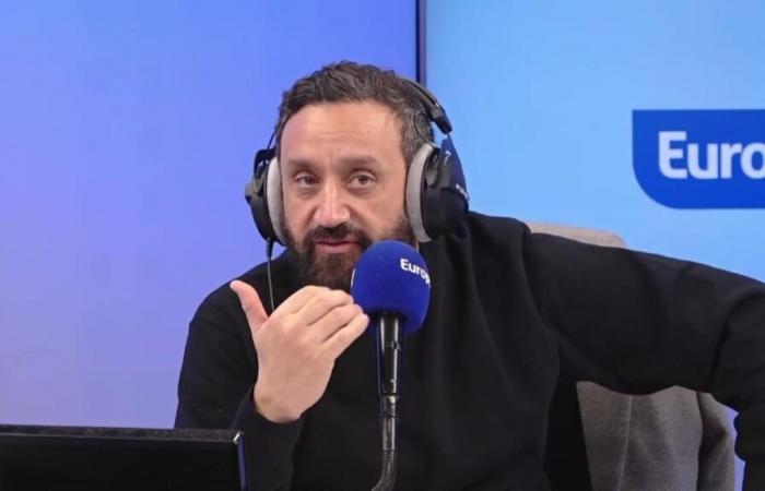 Cyril Hanouna en el trigésimo sexto piso viendo llegar a un columnista furioso