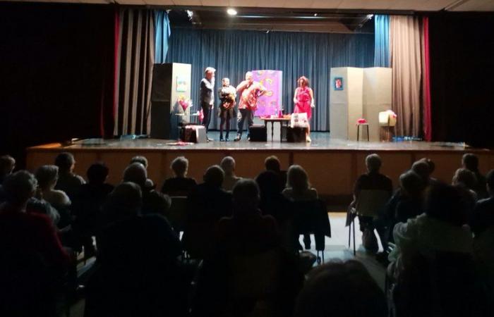 Beaumont-de-Lomagne. Éxito teatral con “Venecia bajo la nieve”