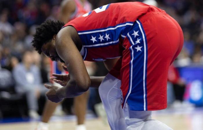 Joel Embiid sale de la derrota ante los Pacers después de un golpe para enfrentar mientras continúa la temporada infernal de los Sixers