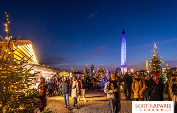 El Mercado de Navidad de la Place de la Concorde, el mercado mágico frente a los Campos Elíseos de París