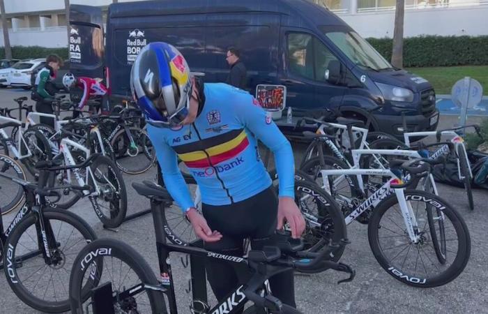 Maxim Van Gils, con la camiseta belga, muestra sus ambiciones en el RB-Bora: “No hay Tour, concéntrate en las carreras de un día”