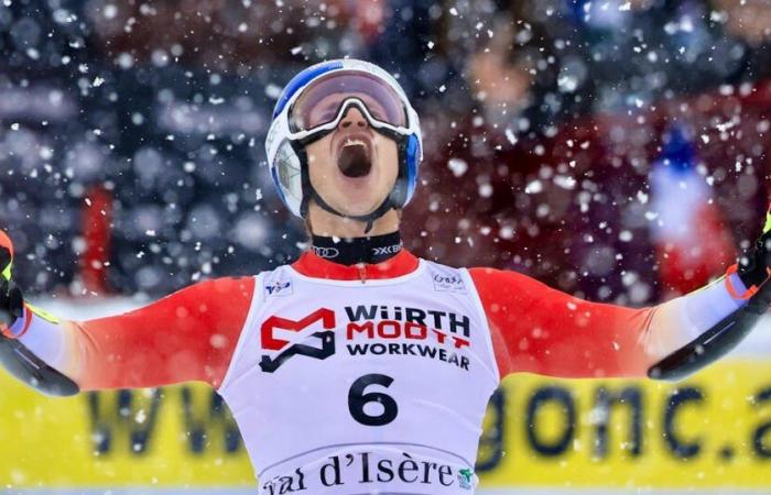 Val d’Isère: ¡Marco Odermatt vuelve a rugir en condiciones dantescas!